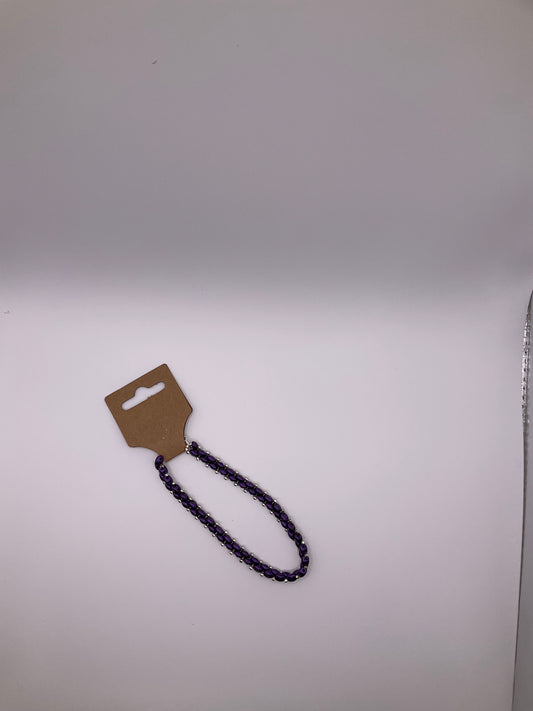 Purple Beaded Bracelet