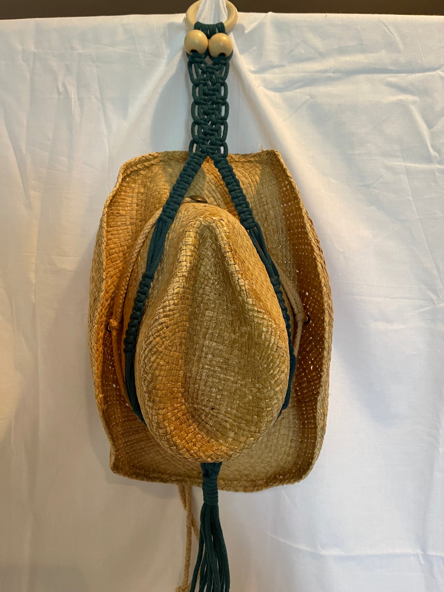Macrame Hat Hanger