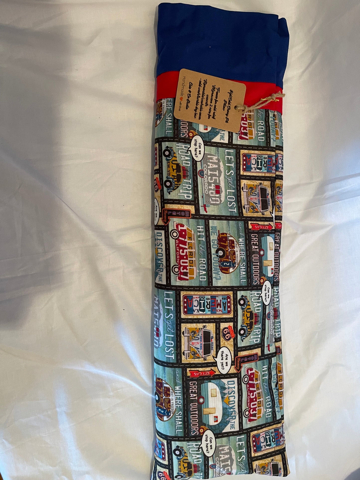 Hot/Cold Cherry Pit Pillow