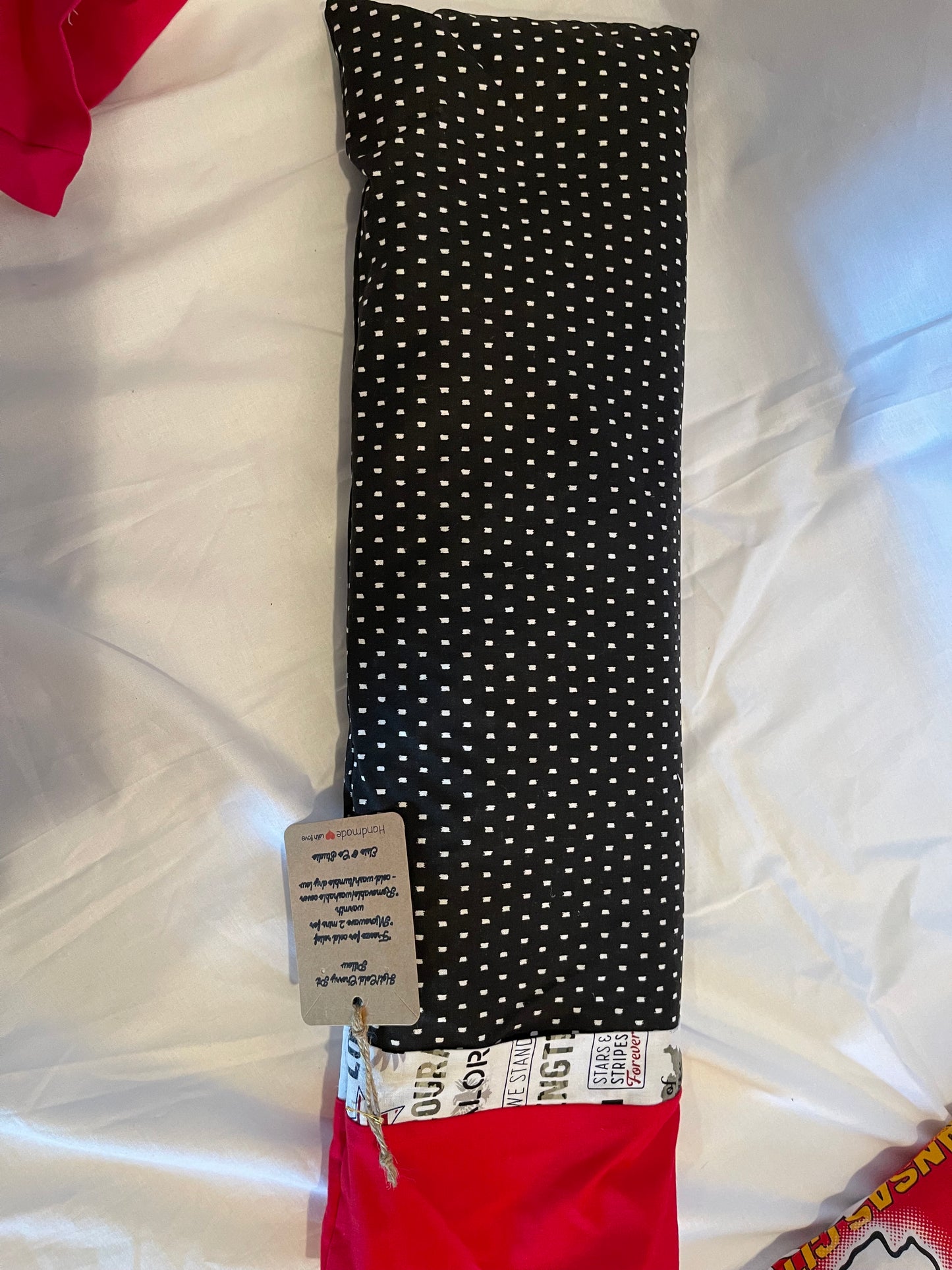 Hot/Cold Cherry Pit Pillow