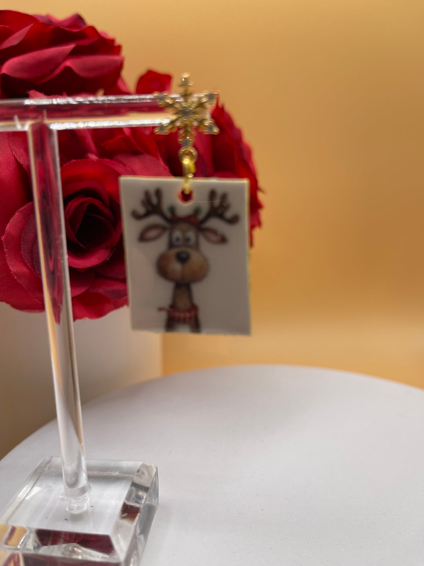 Whimsical Reindeer Earrings