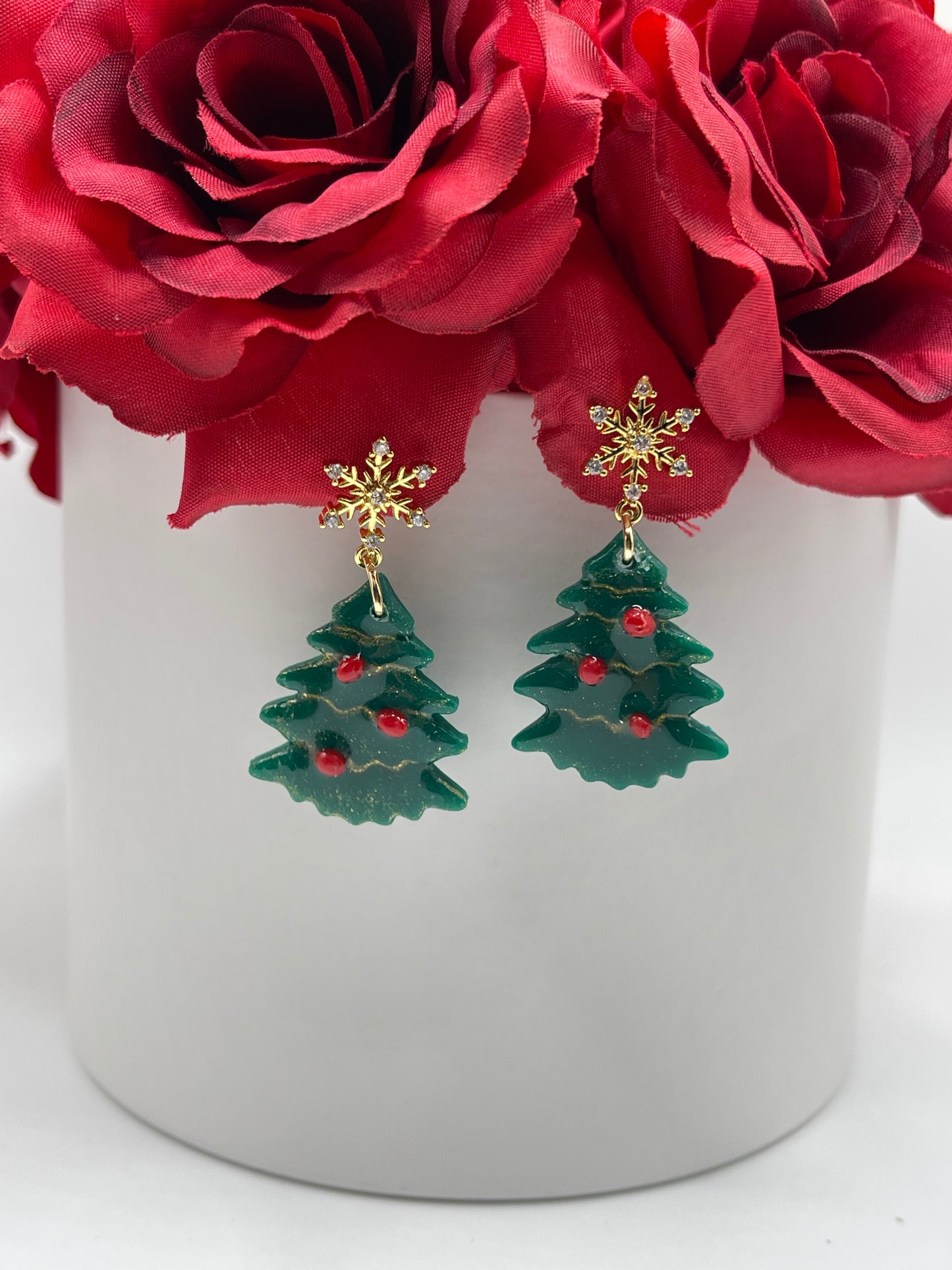 Christmas Tree Earrings 2