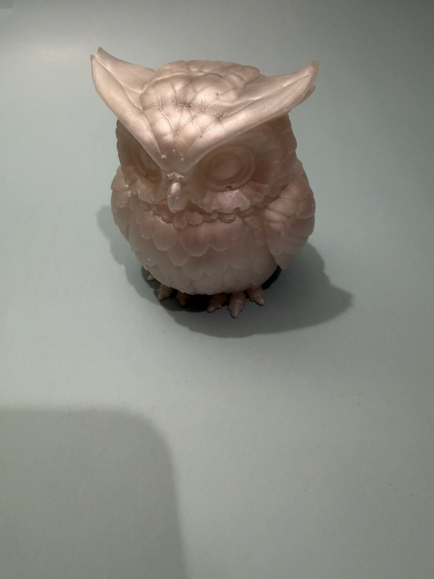 Acrylic Resin Owl Figurine