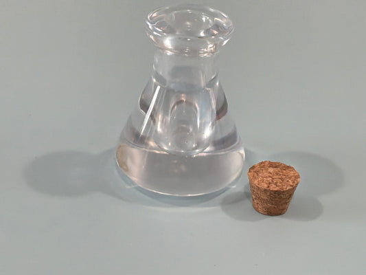 Clear Acrylic Resin Mini Bottle