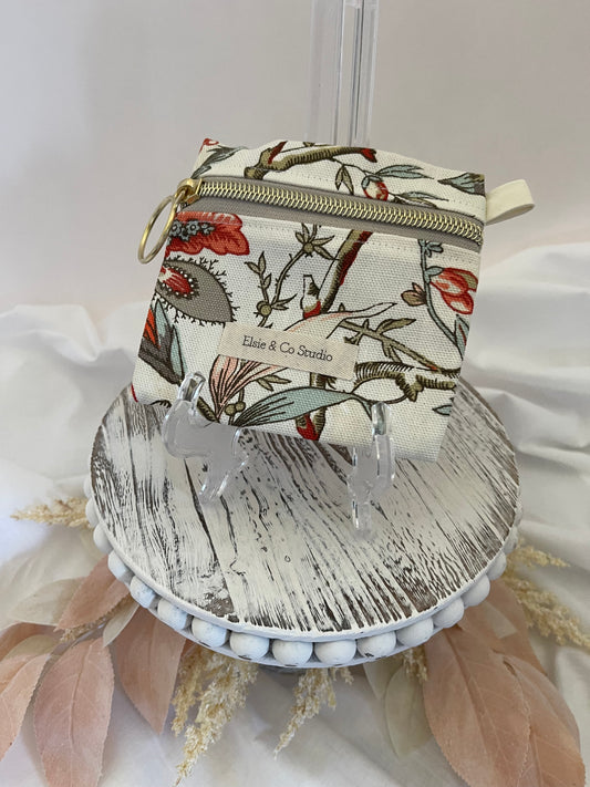 Floral Wristlet Wallet