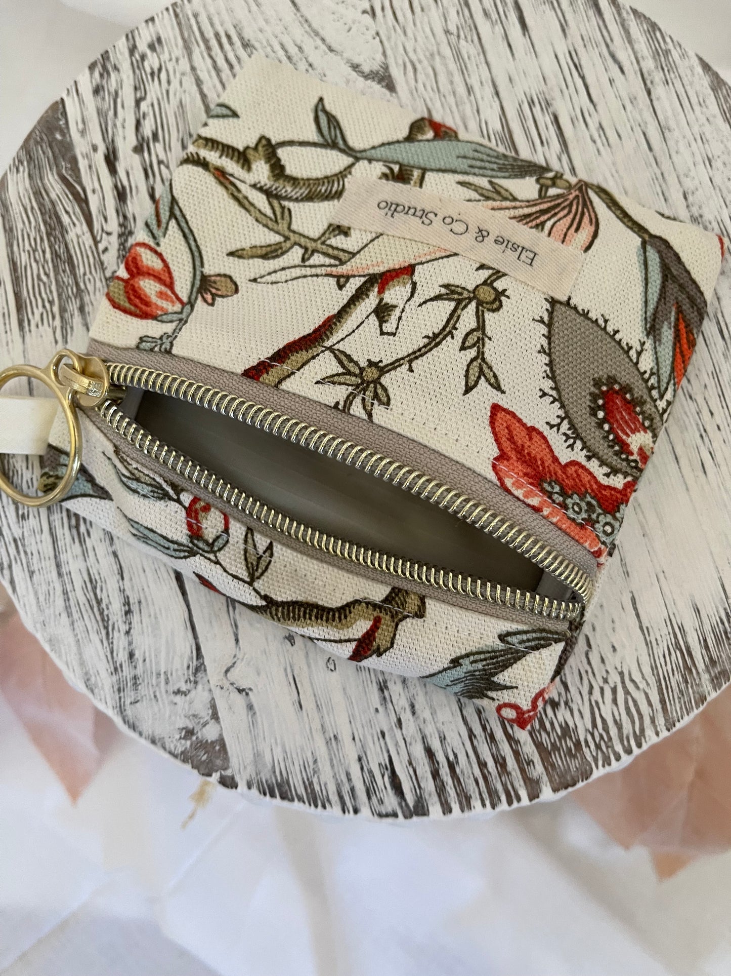 Floral Wristlet Wallet