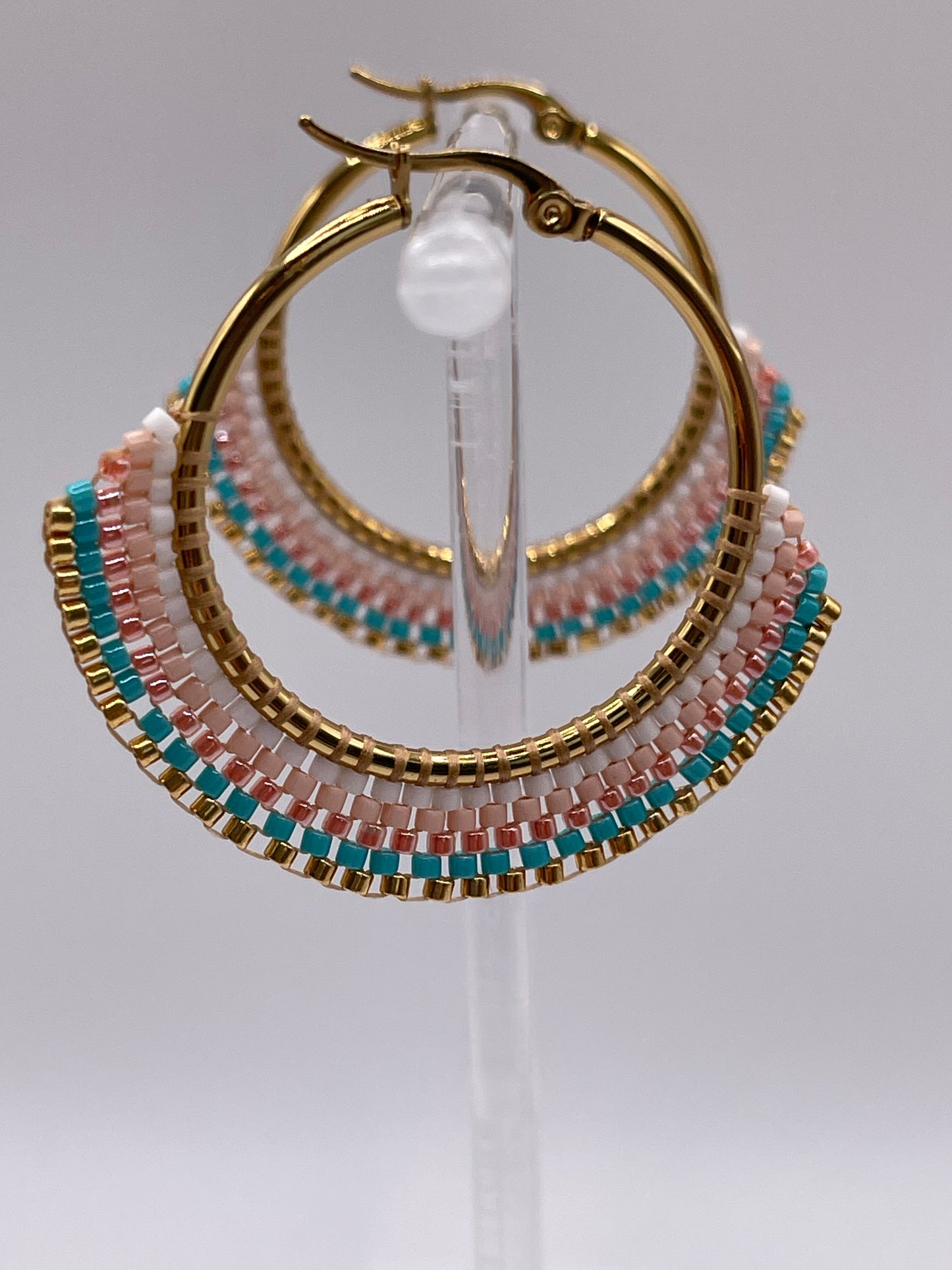 Beachy Vibe Beaded Earrings