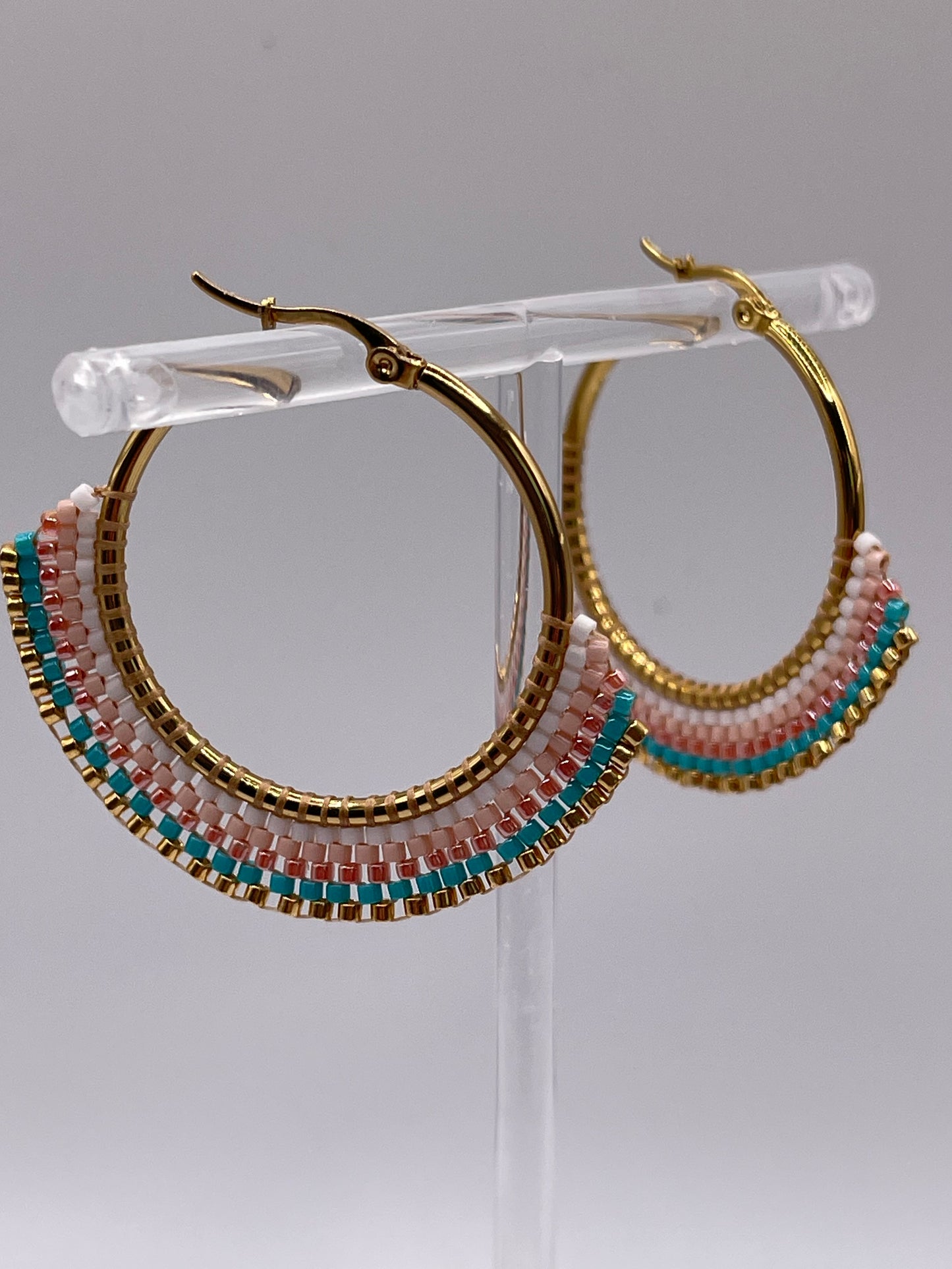 Beachy Vibe Beaded Earrings