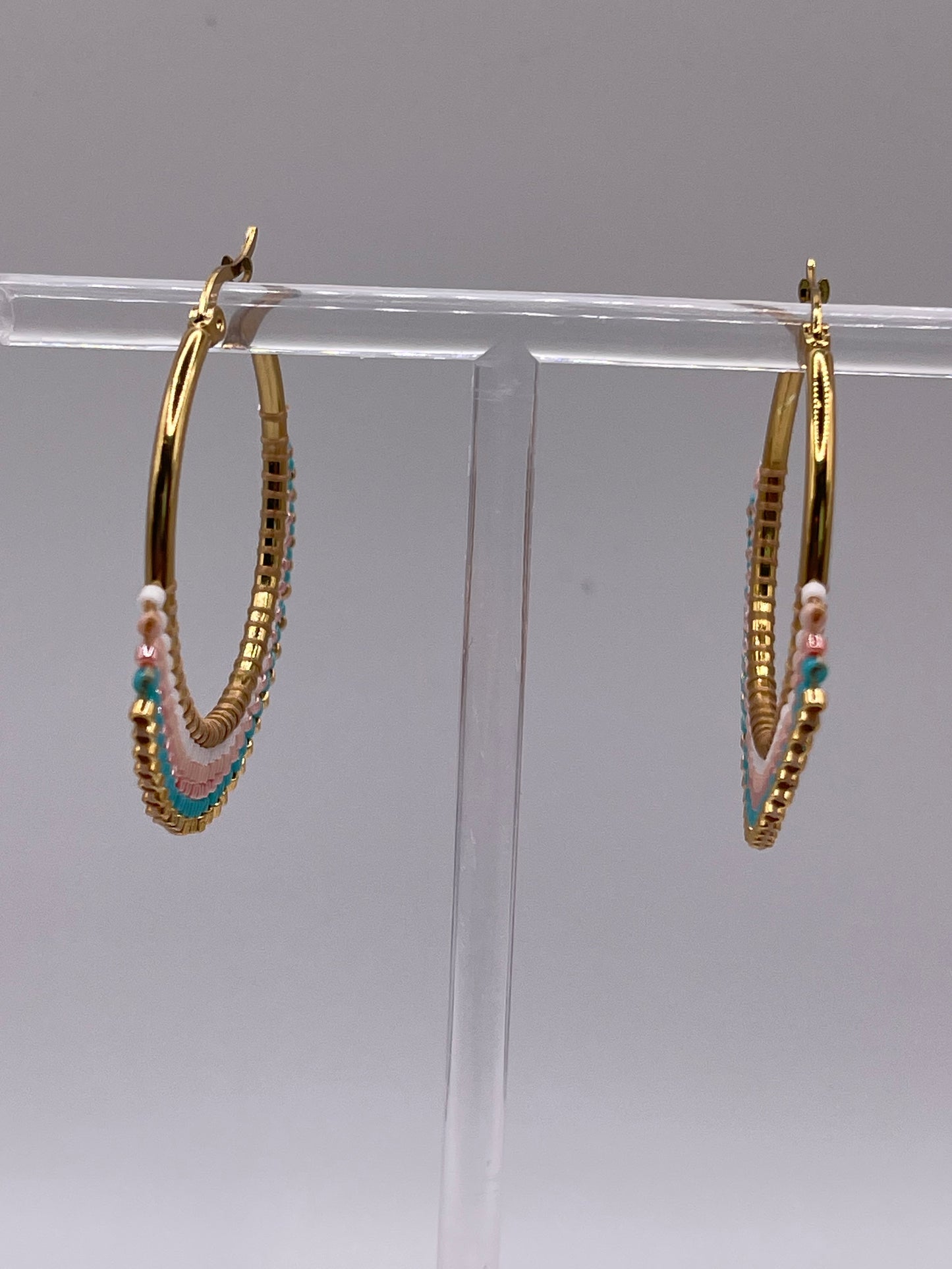 Beachy Vibe Beaded Earrings