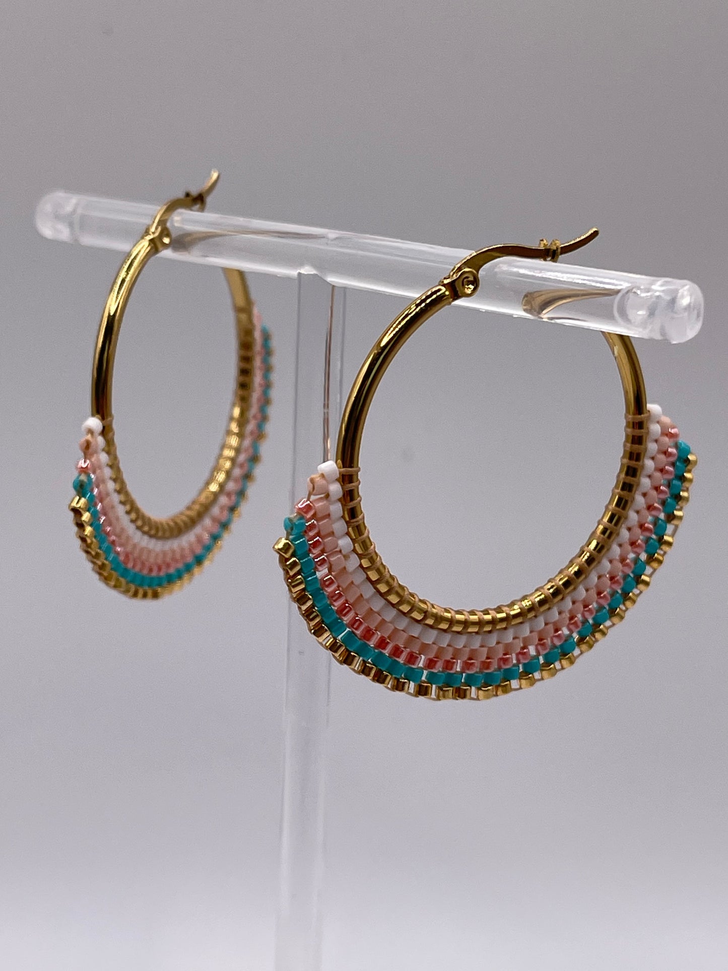Beachy Vibe Beaded Earrings