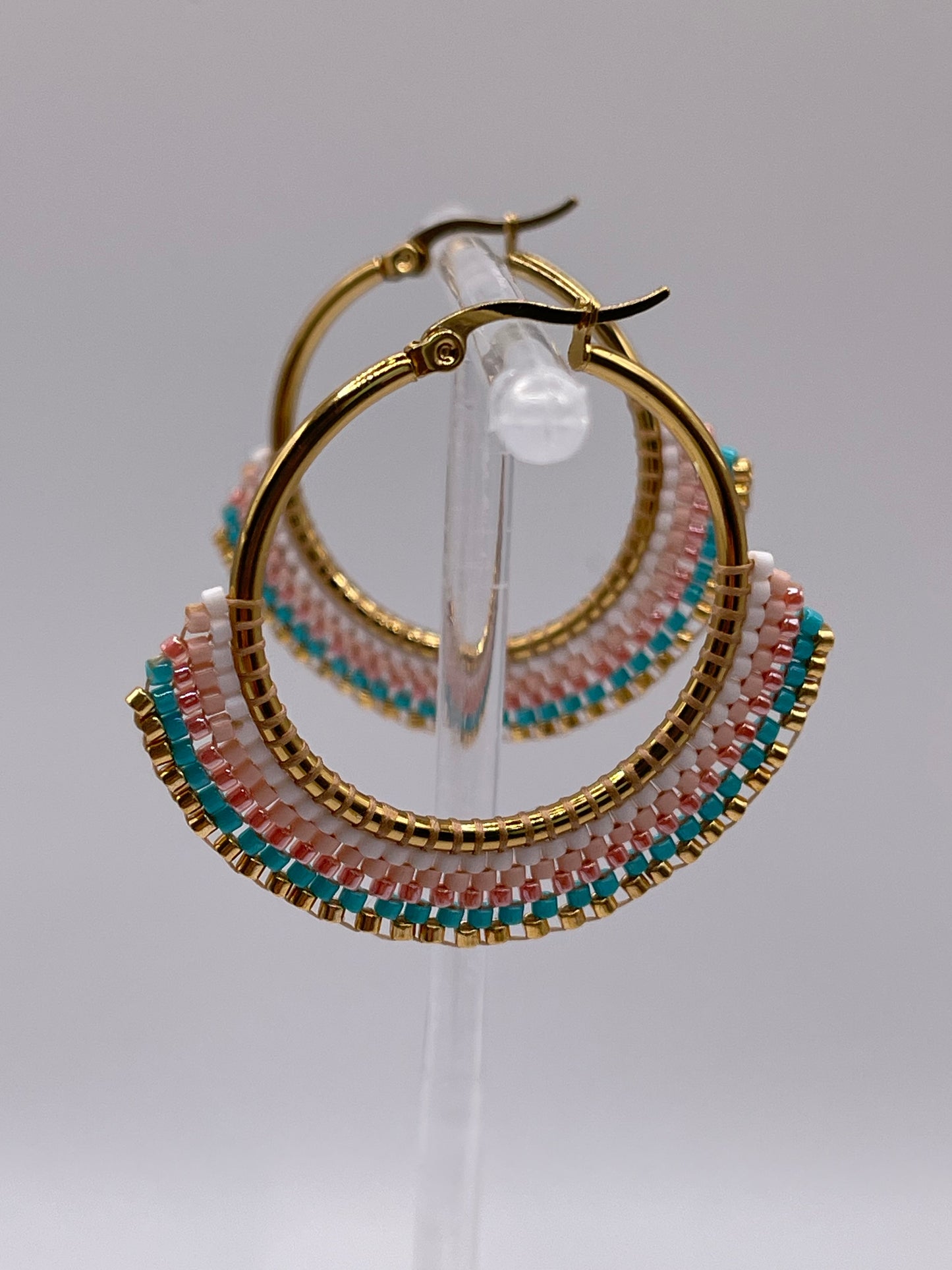 Beachy Vibe Beaded Earrings