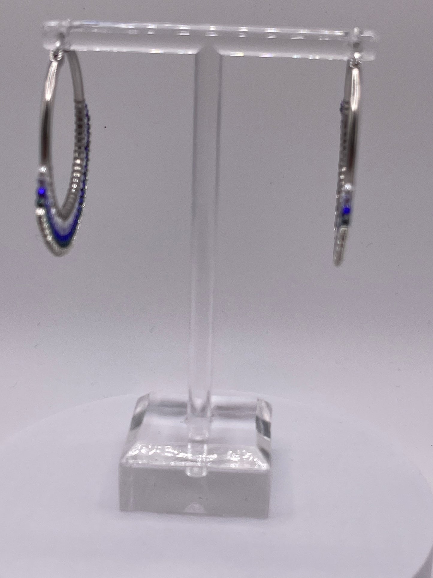 Beaded Hoop Earring