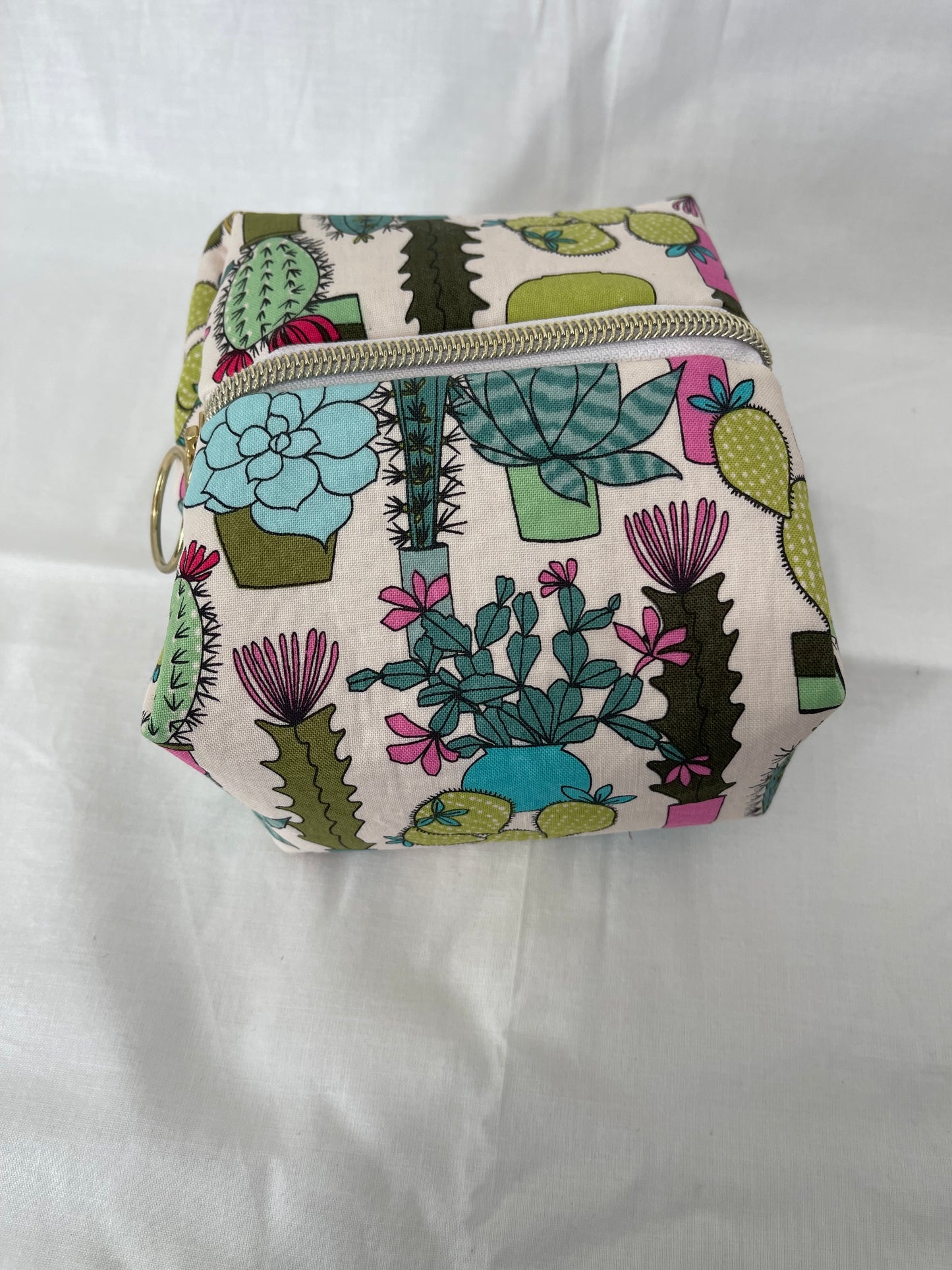 Small Boxy Cosmetic Bag