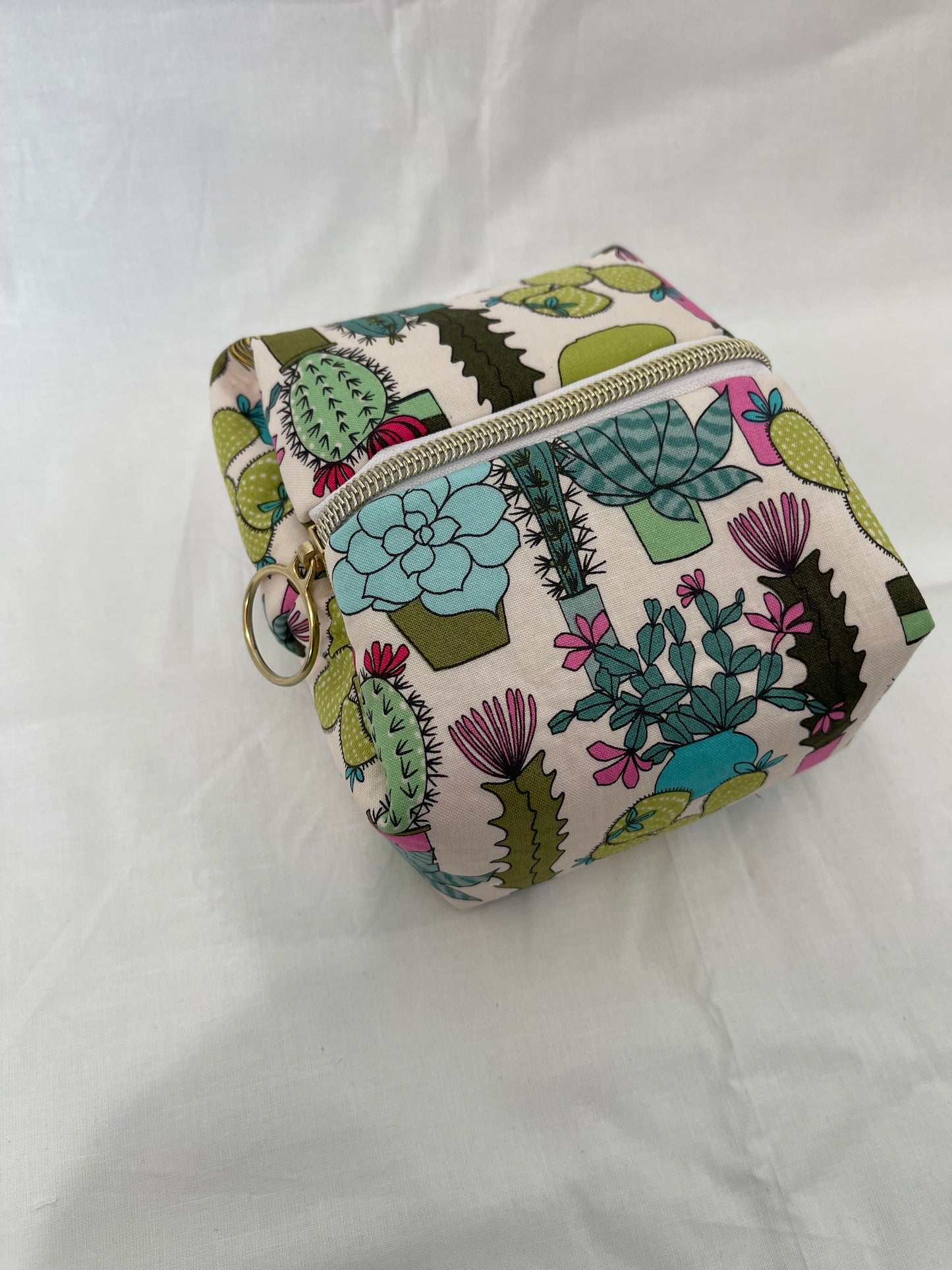 Small Boxy Cosmetic Bag