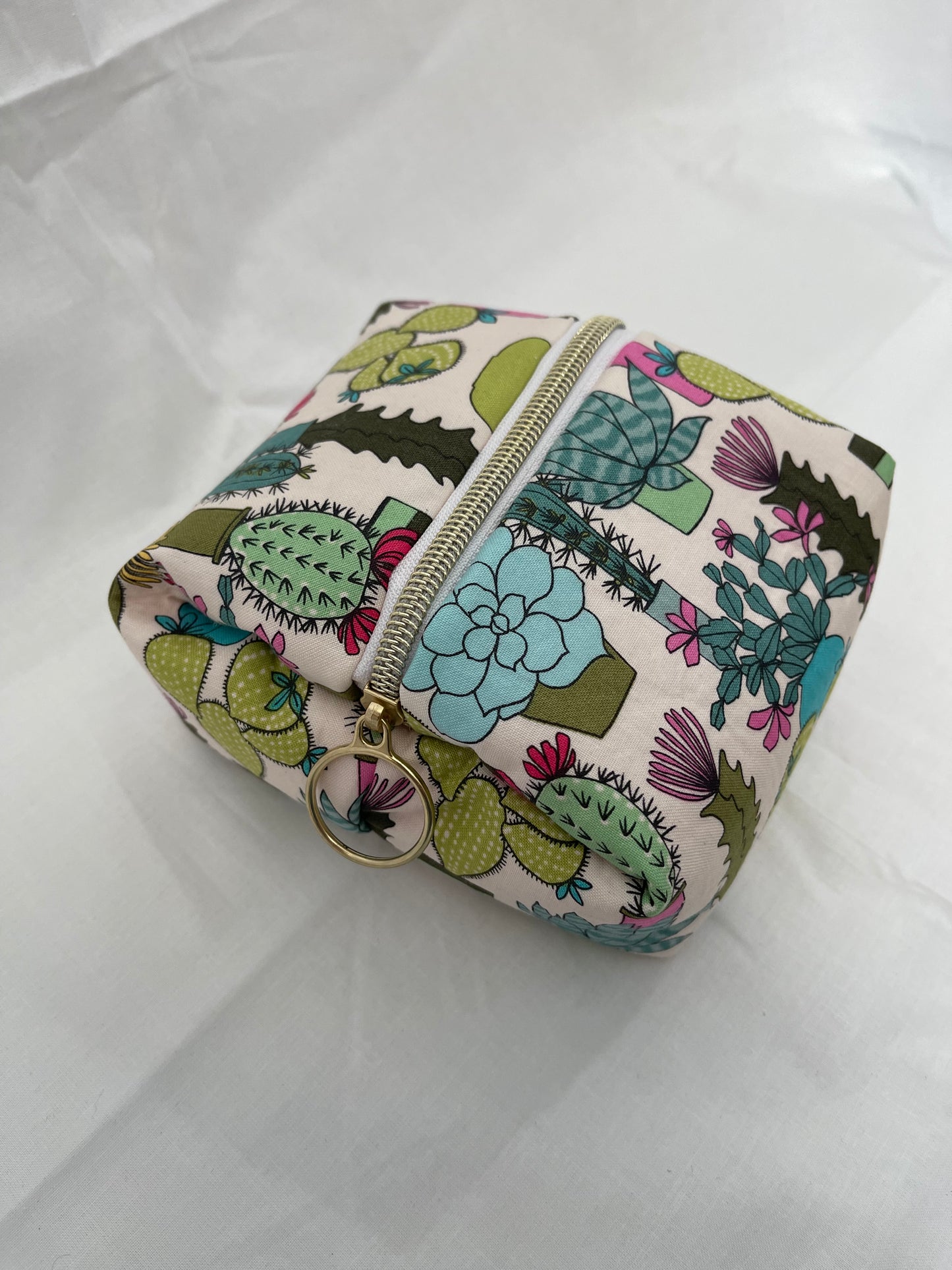 Small Boxy Cosmetic Bag