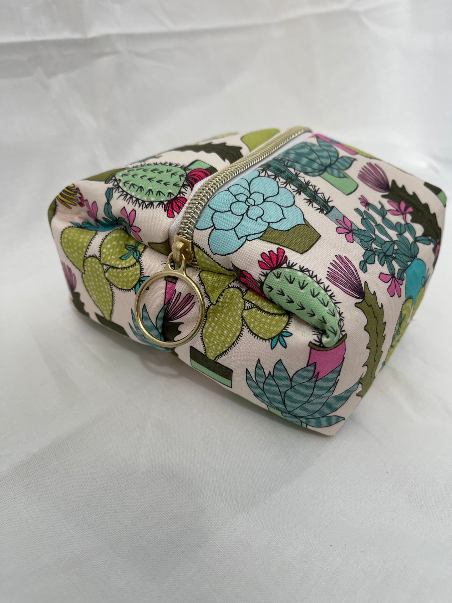 Small Boxy Cosmetic Bag