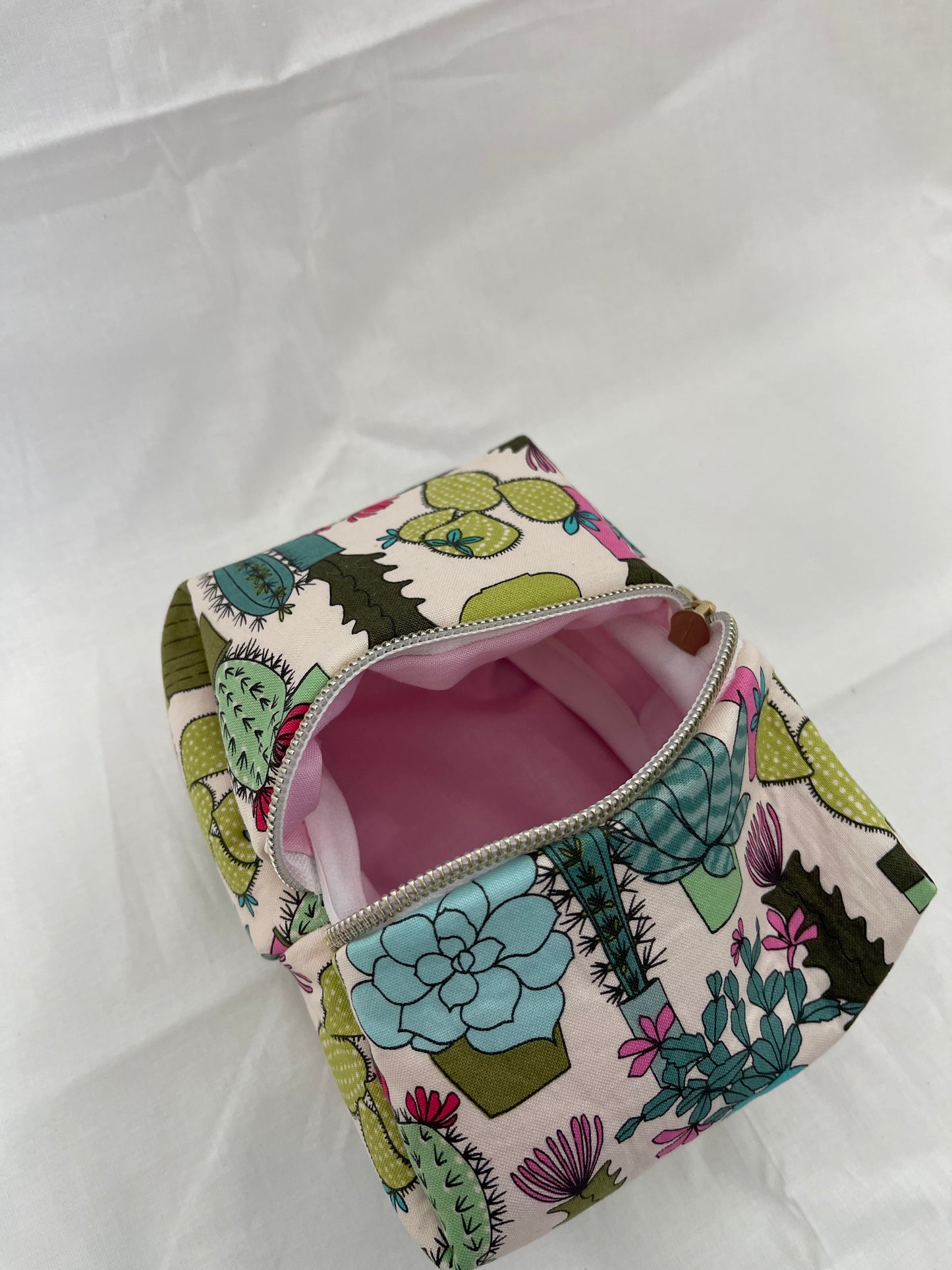 Small Boxy Cosmetic Bag