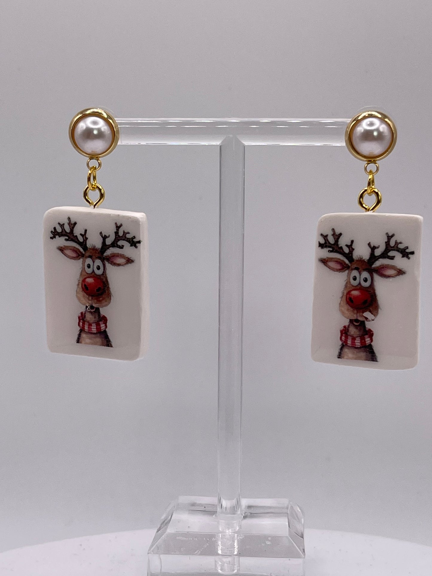 Reindeer Dangle Earrings 3