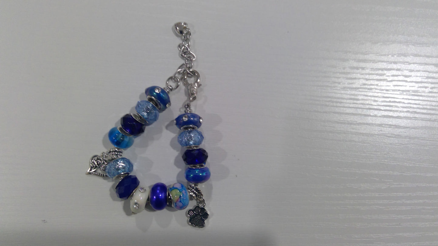 Beaded Charm Bracelet