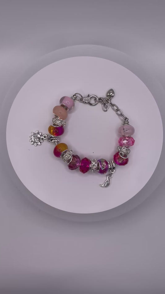 Beaded Charm Bracelet