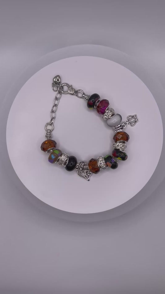 Beaded Charm Bracelet