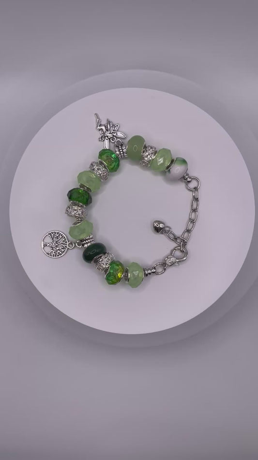 Beaded Charm Bracelet