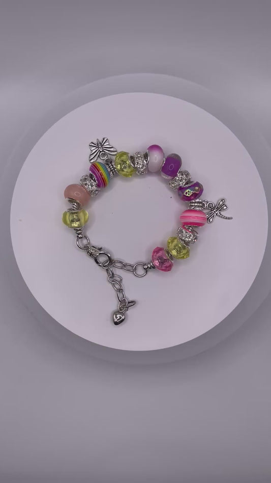 Beaded Charm Bracelet