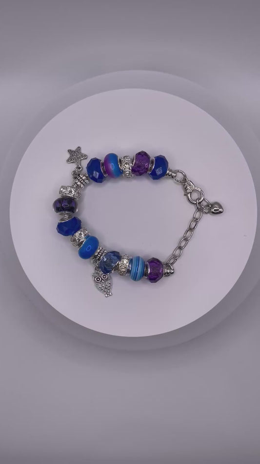 Beaded Charm Bracelet