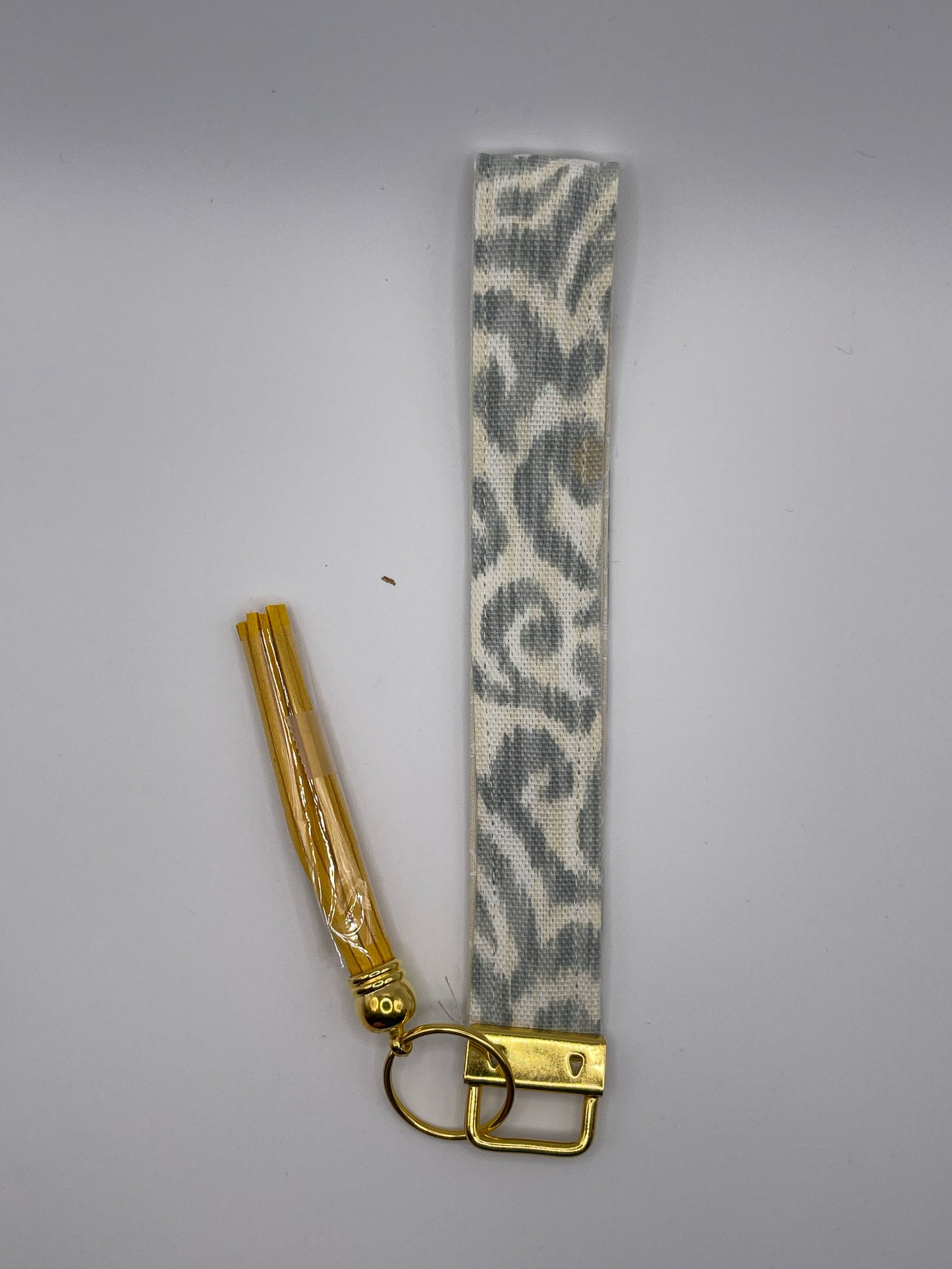 Ikat Wristlet - Gold Tassel