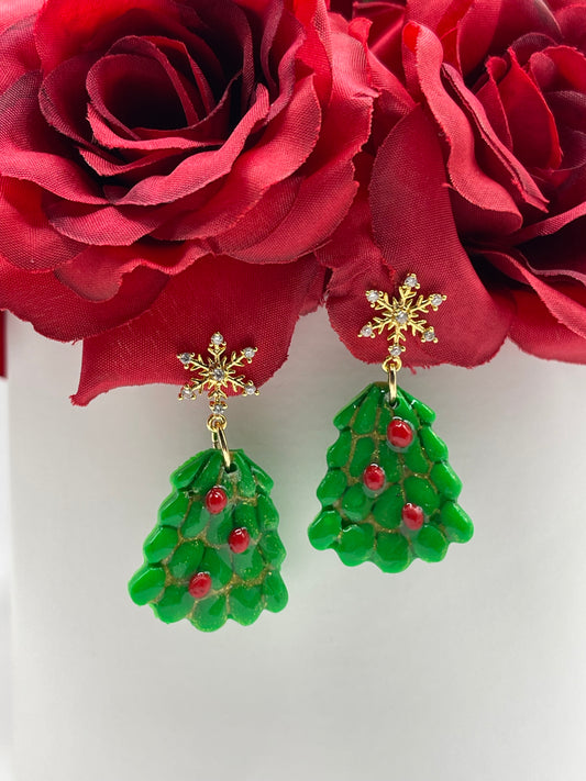 Christmas Tree Earrings 3