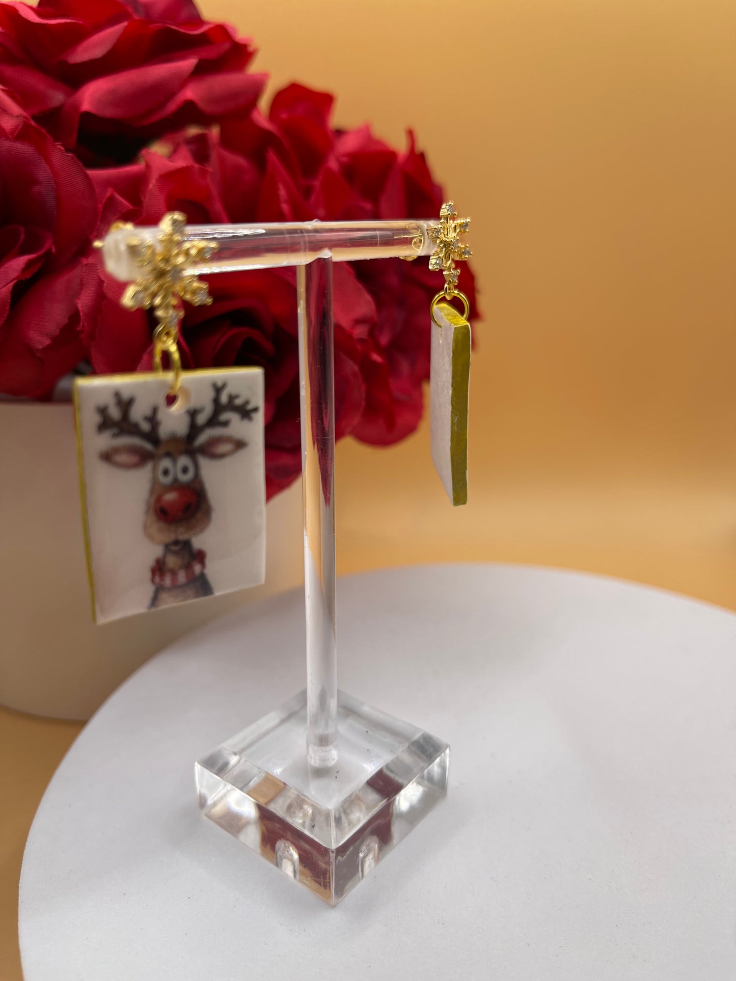 Whimsical Reindeer Earrings