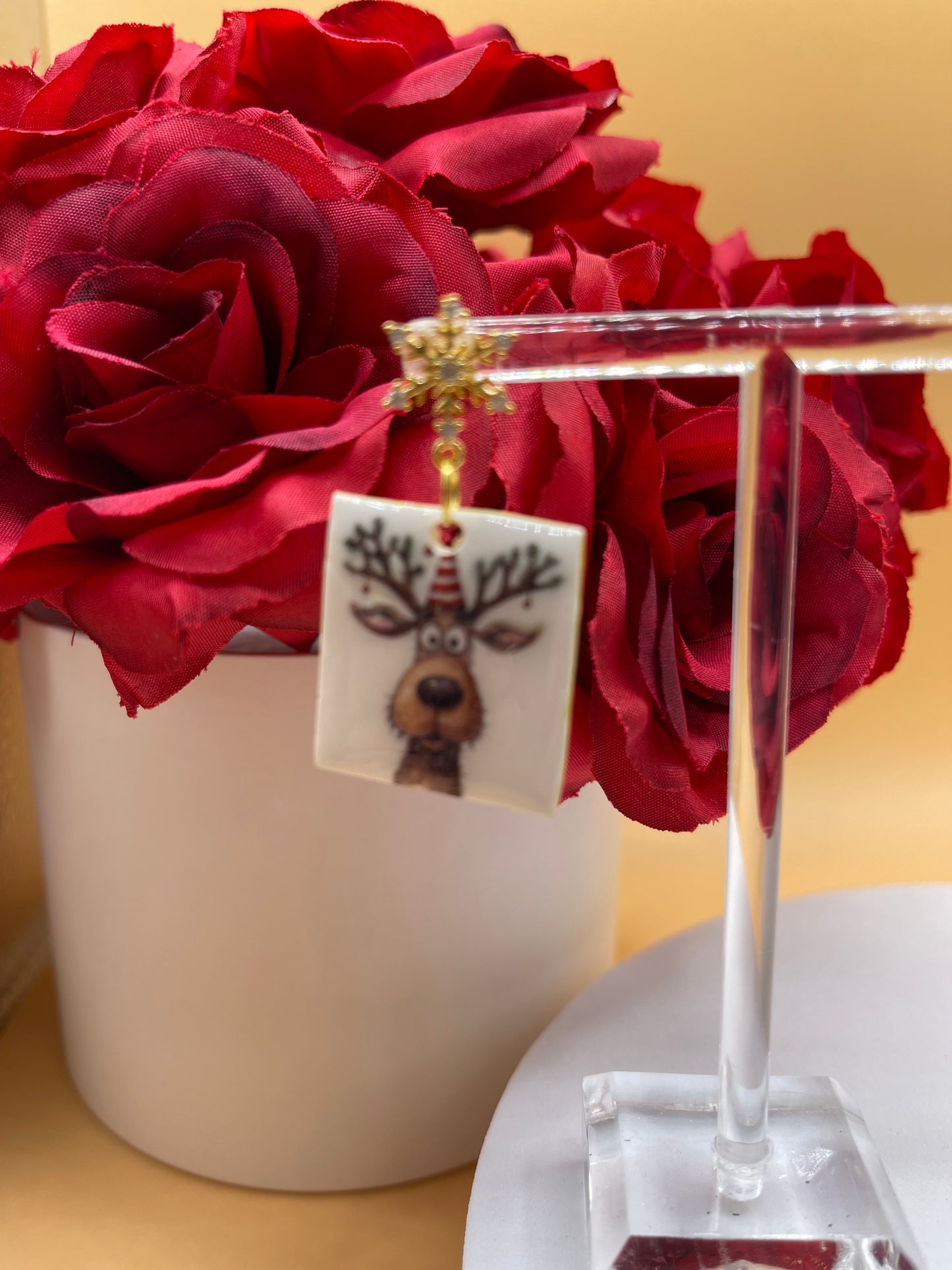 Whimsical Reindeer Earrings