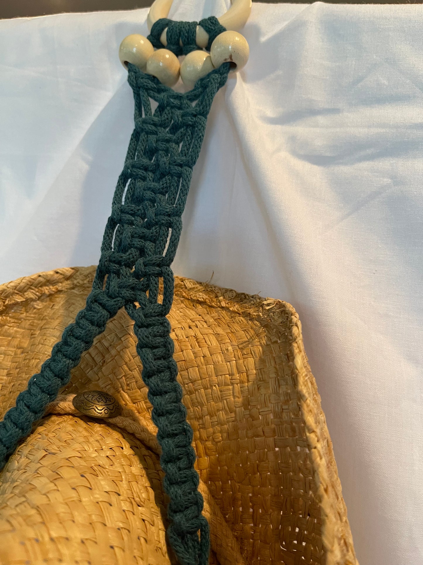 Macrame Hat Hanger