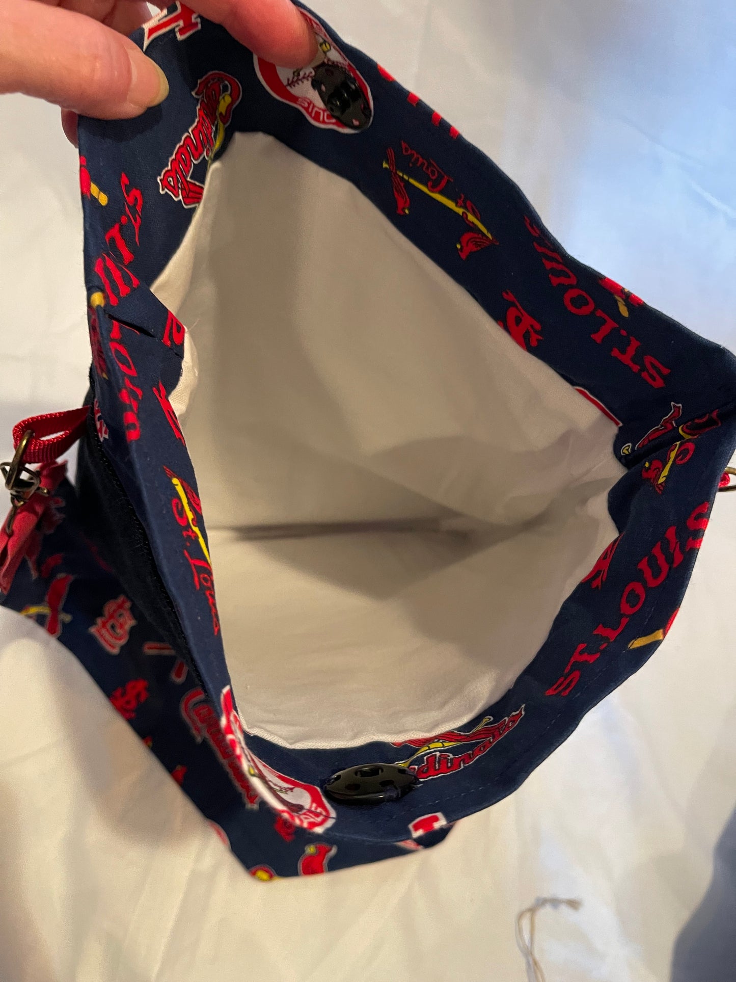 Upcycled Denim Tablet Bag