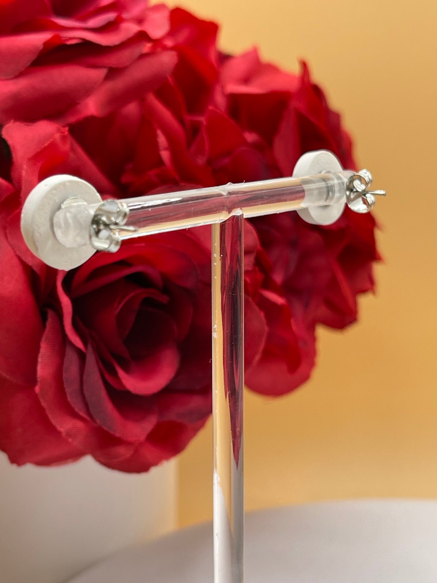 Coquette Pink Bow Stud Earrings