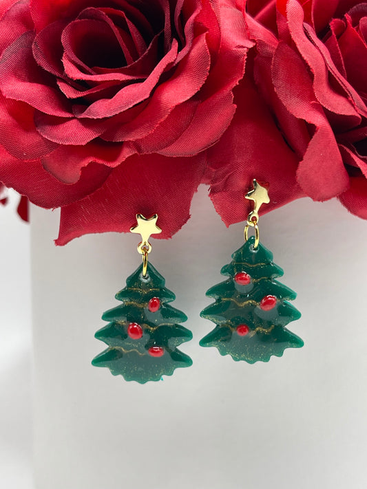 Christmas Tree Earrings 4