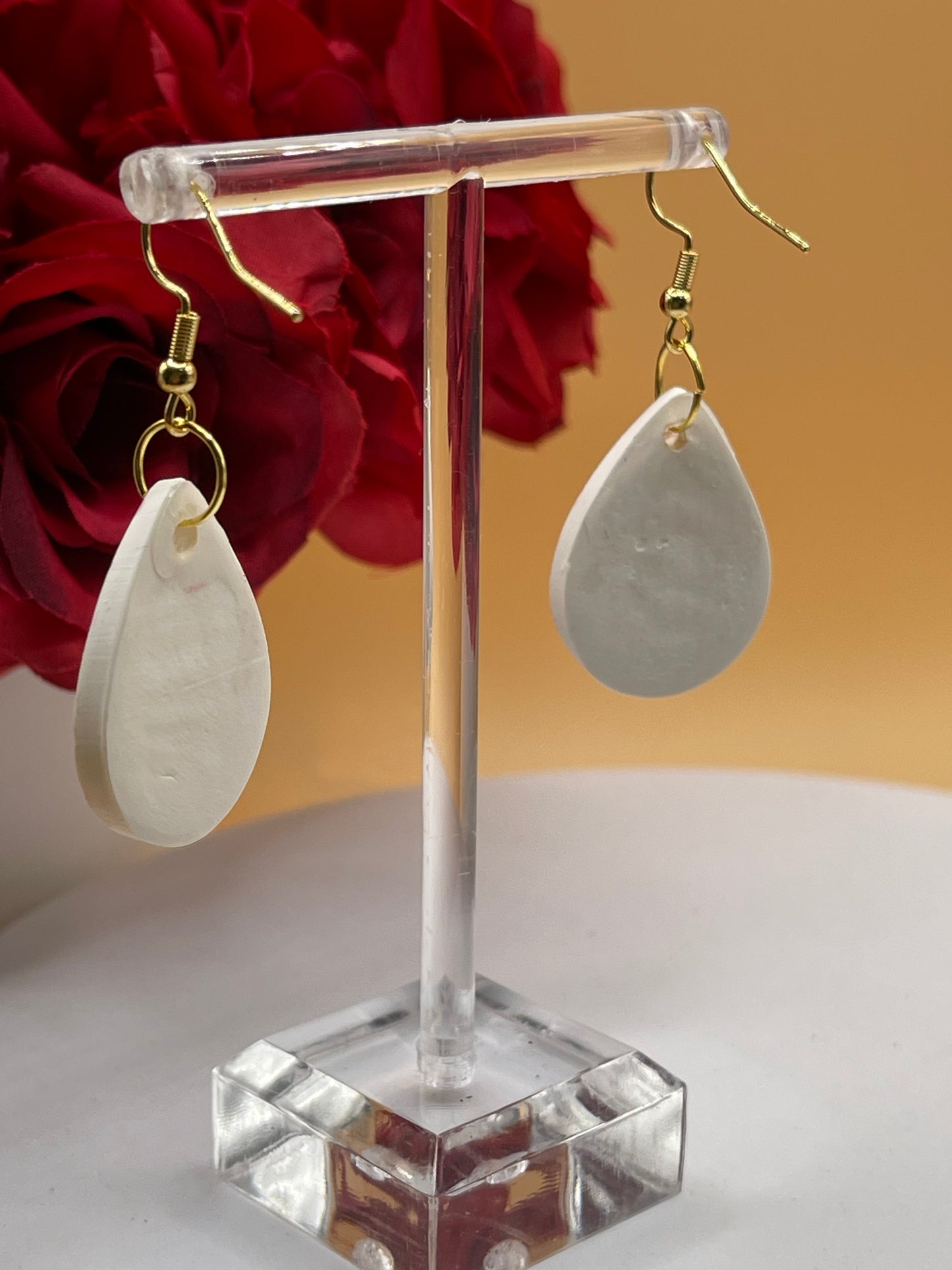 Coquette Pink Bow Dangle Earrings