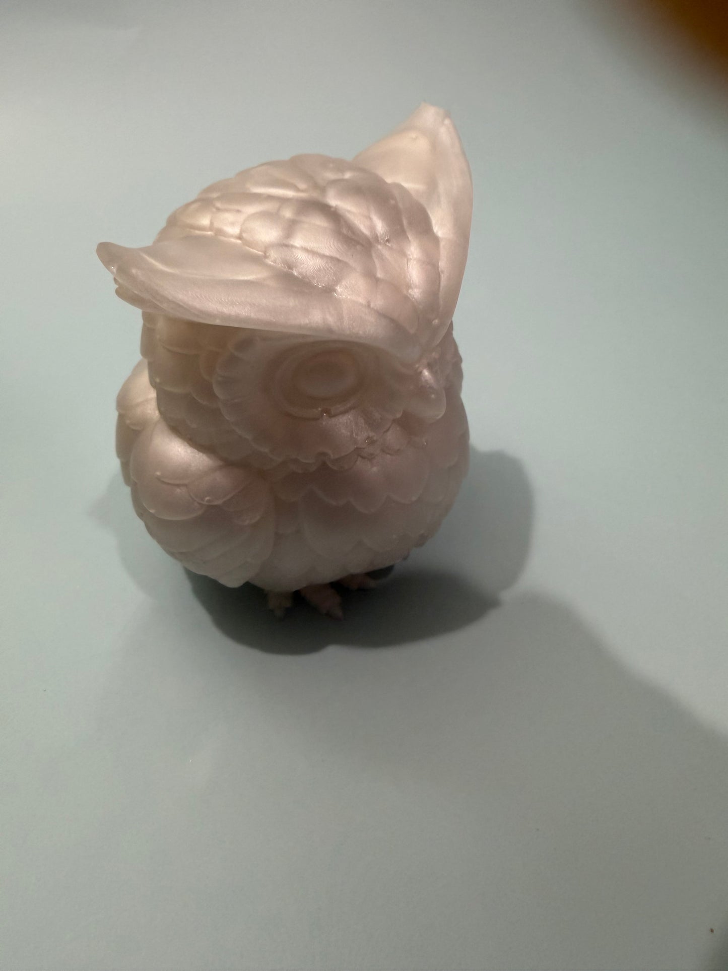 Acrylic Resin Owl Figurine
