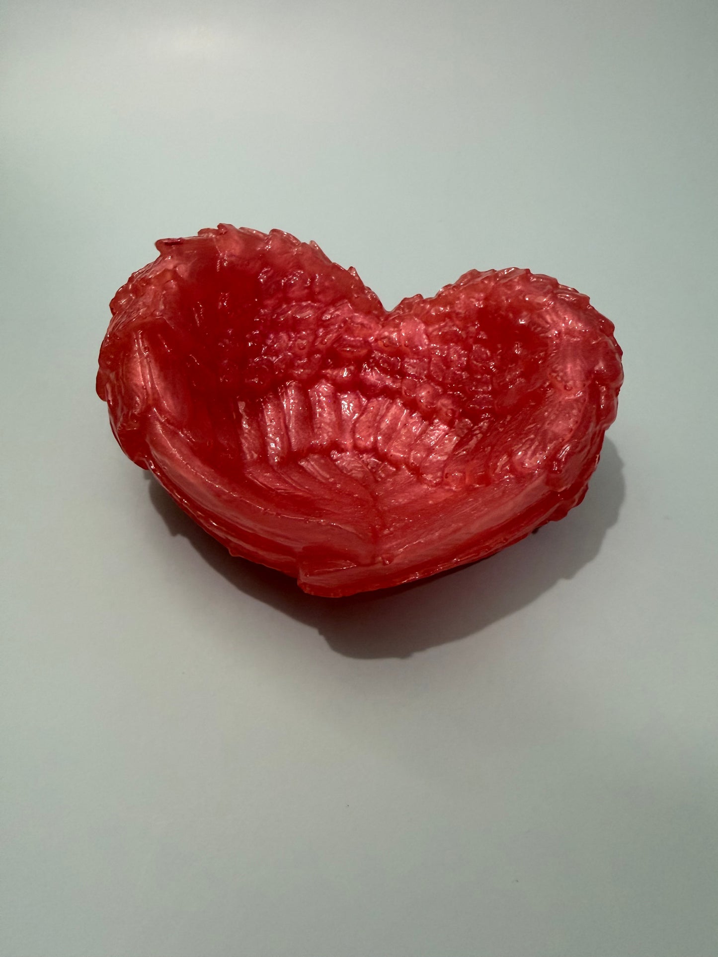 Acrylic Resin Angel Wing Trinket Dish - Offering Dish