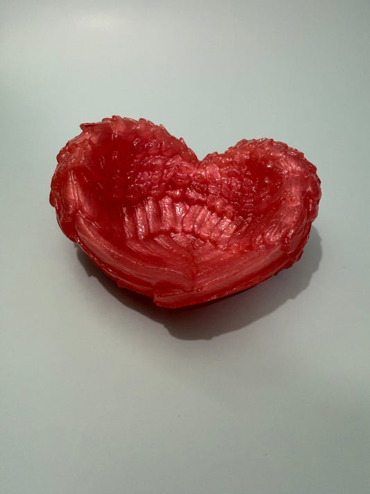 Acrylic Resin Angel Wing Trinket Dish - Offering Dish