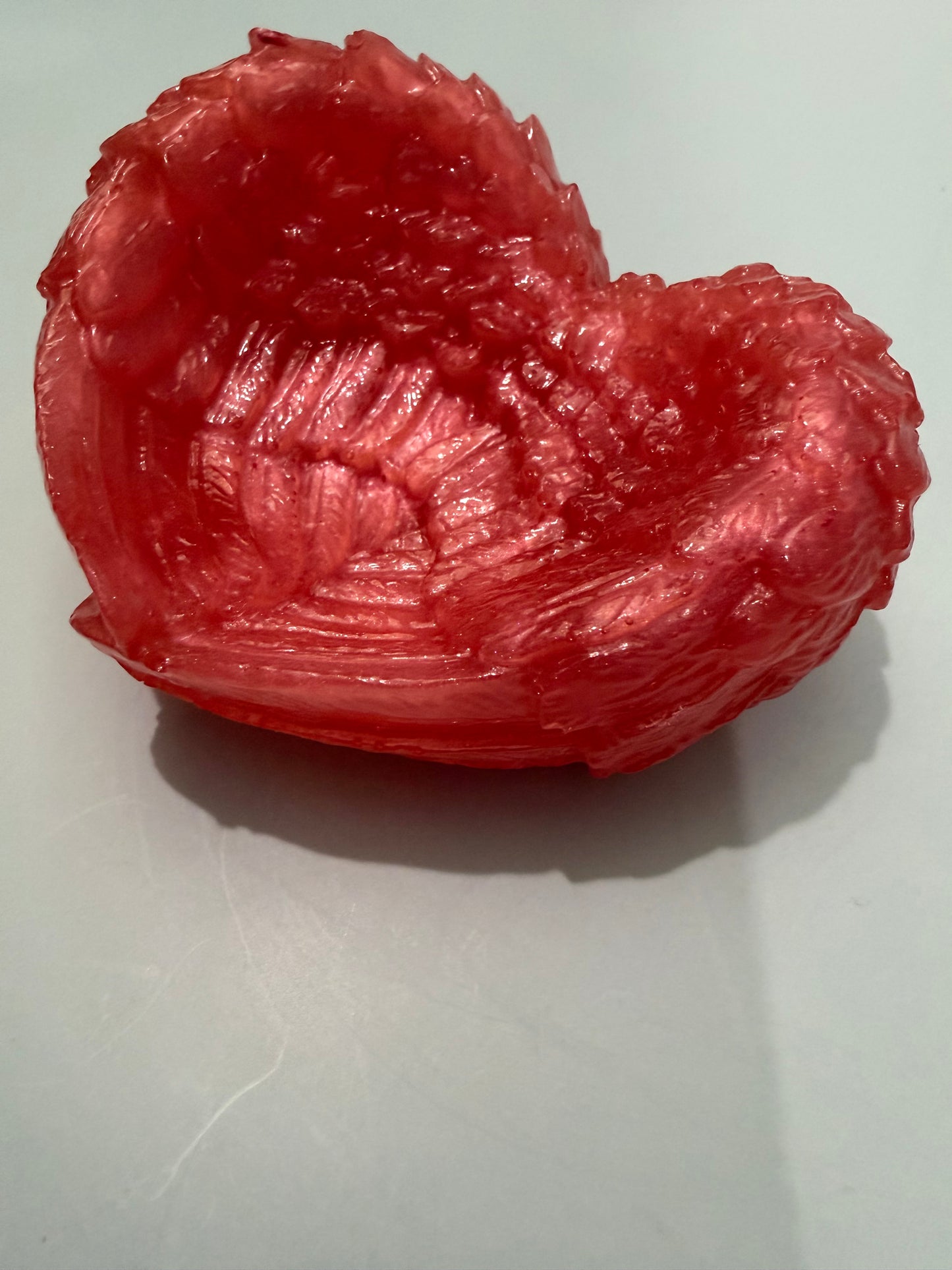 Acrylic Resin Angel Wing Trinket Dish - Offering Dish