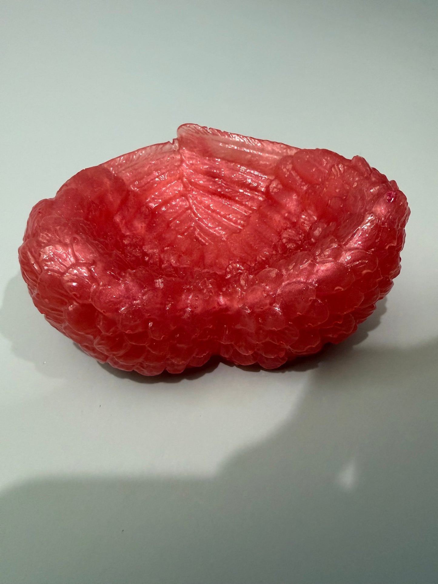 Acrylic Resin Angel Wing Trinket Dish - Offering Dish