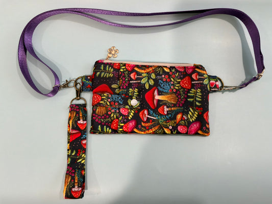 Adjustable Crossbody Phone Case Wallet Convertible Wristlet