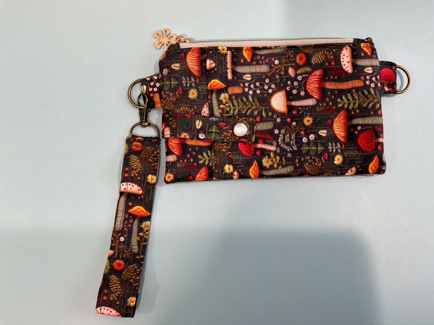 Adjustable Crossbody Phone Case Wallet Convertible Wristlet