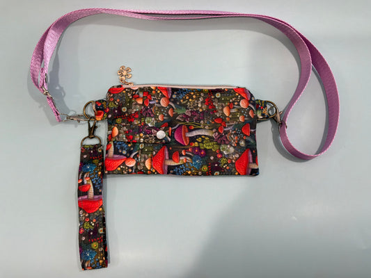 Adjustable Crossbody Phone Case Wallet Convertible Wristlet