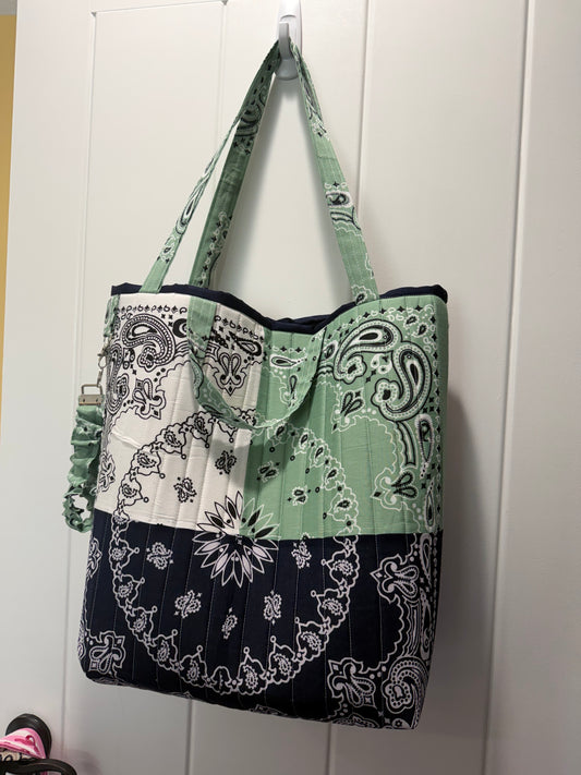 Deluxe Big Bandana Tote