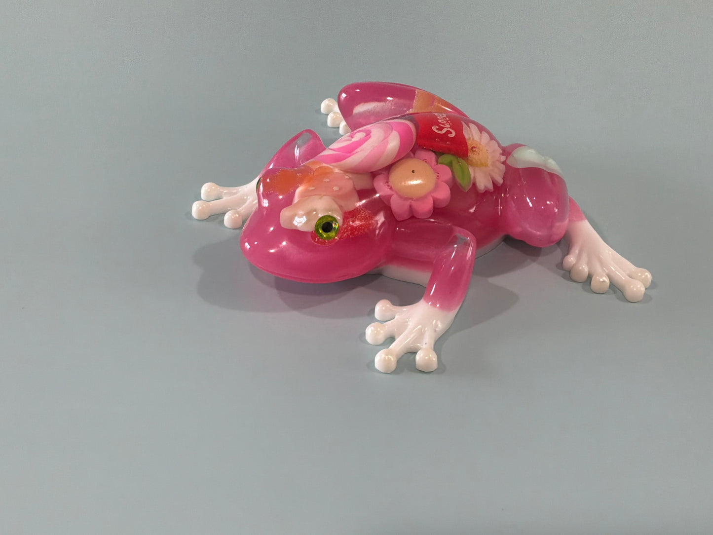 Acrylic Resin Art Frog | Decorative Paperweight