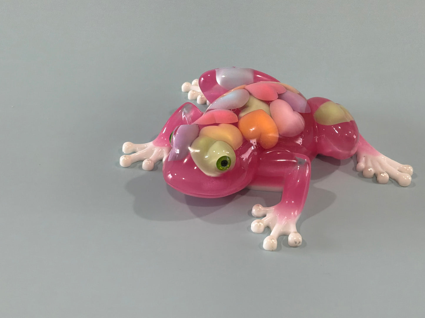 Acrylic Resin Art Frog | Decorative Paperweight