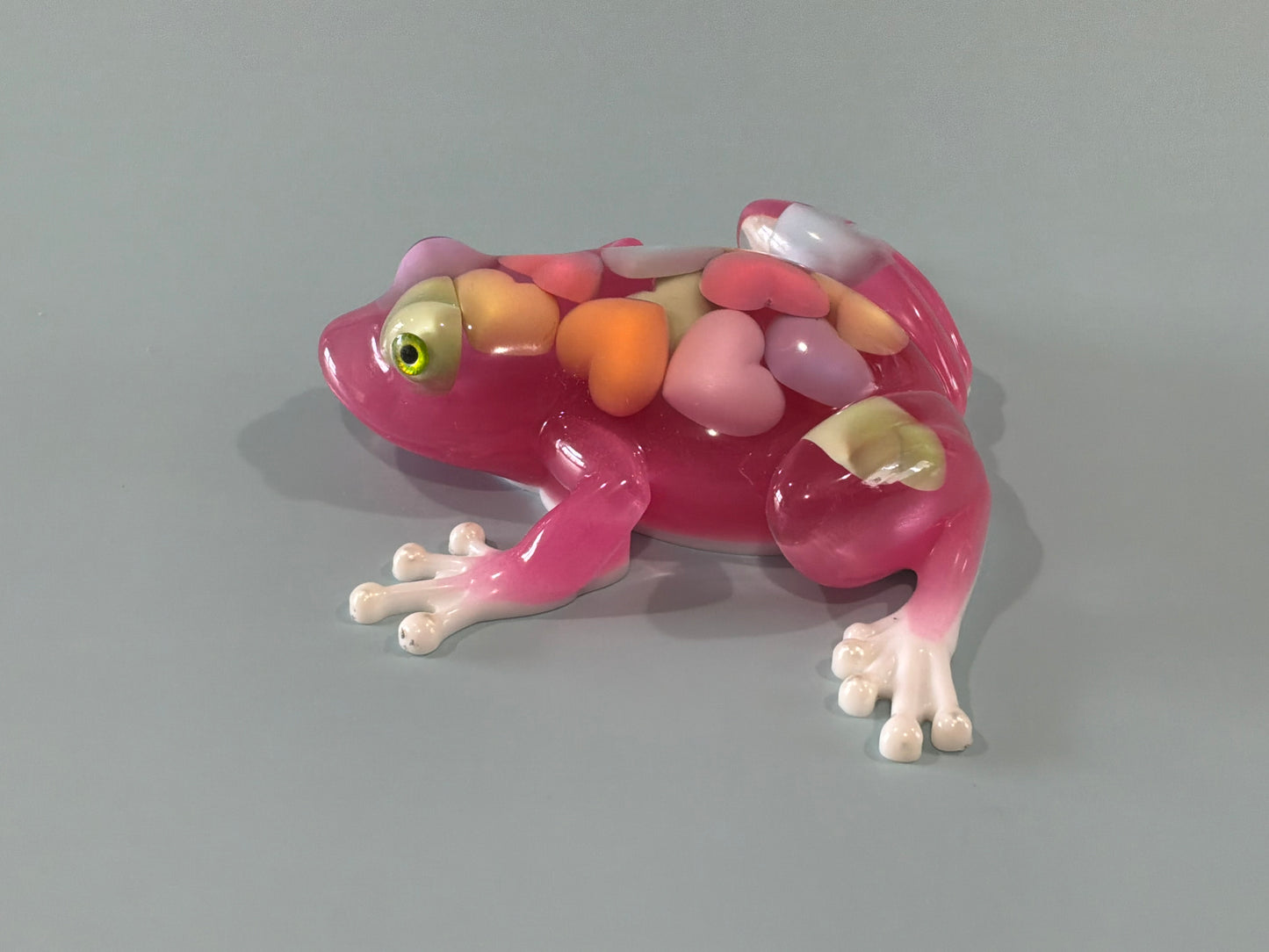 Acrylic Resin Art Frog | Decorative Paperweight