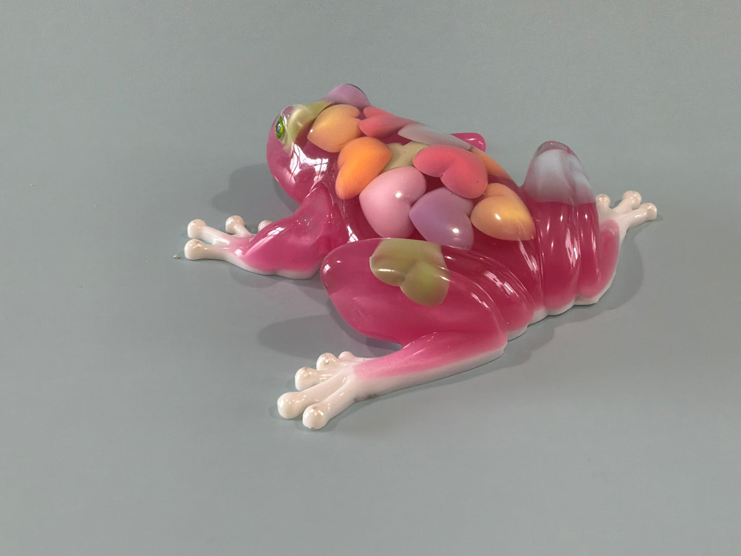 Acrylic Resin Art Frog | Decorative Paperweight